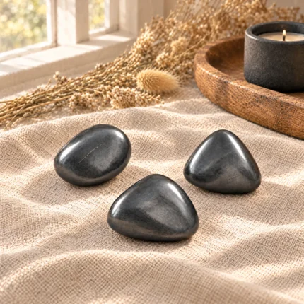 pedra rolada hematite natural